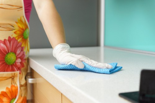 Professional mattress cleaning in Brent Cross service in a bedroom