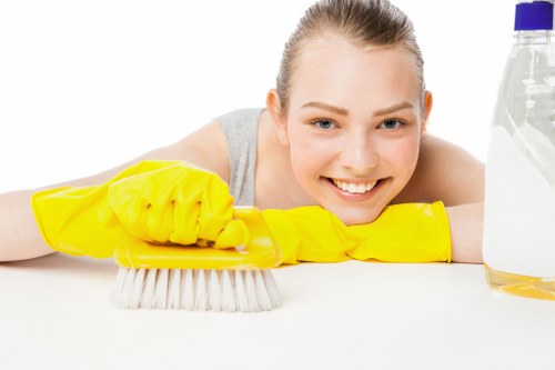 Clean mattress hygiene treatment for a healthy sleep environment