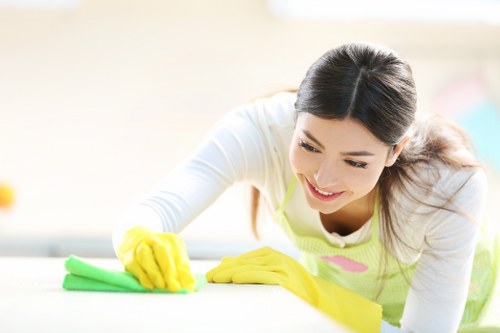 Brent Cross carpet cleaners refreshing a high-traffic office carpet